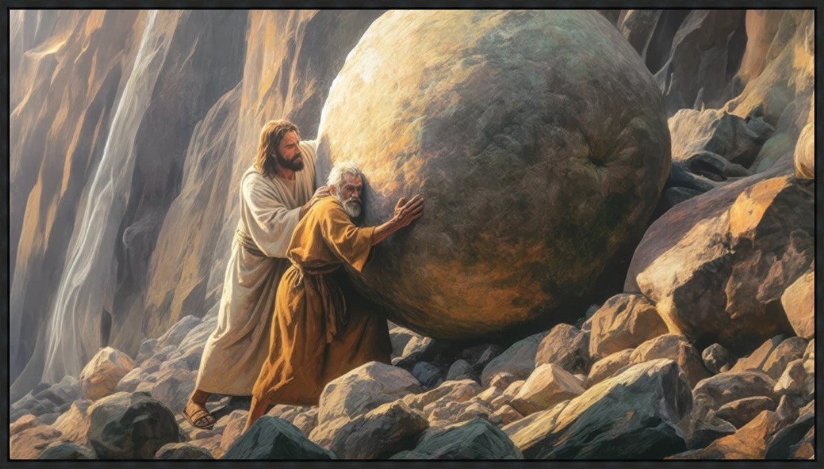 Redemption's Ascent Large Wall Art Gallery Wrap