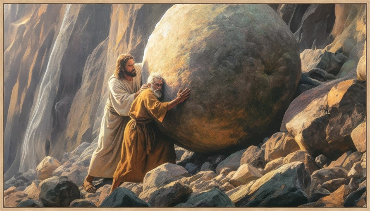 Redemption's Ascent Large Wall Art Gallery Wrap