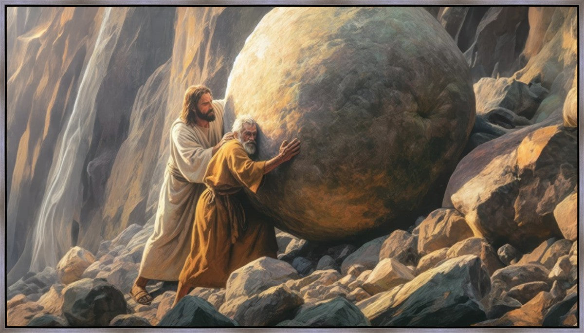 Redemption's Ascent Large Wall Art Gallery Wrap