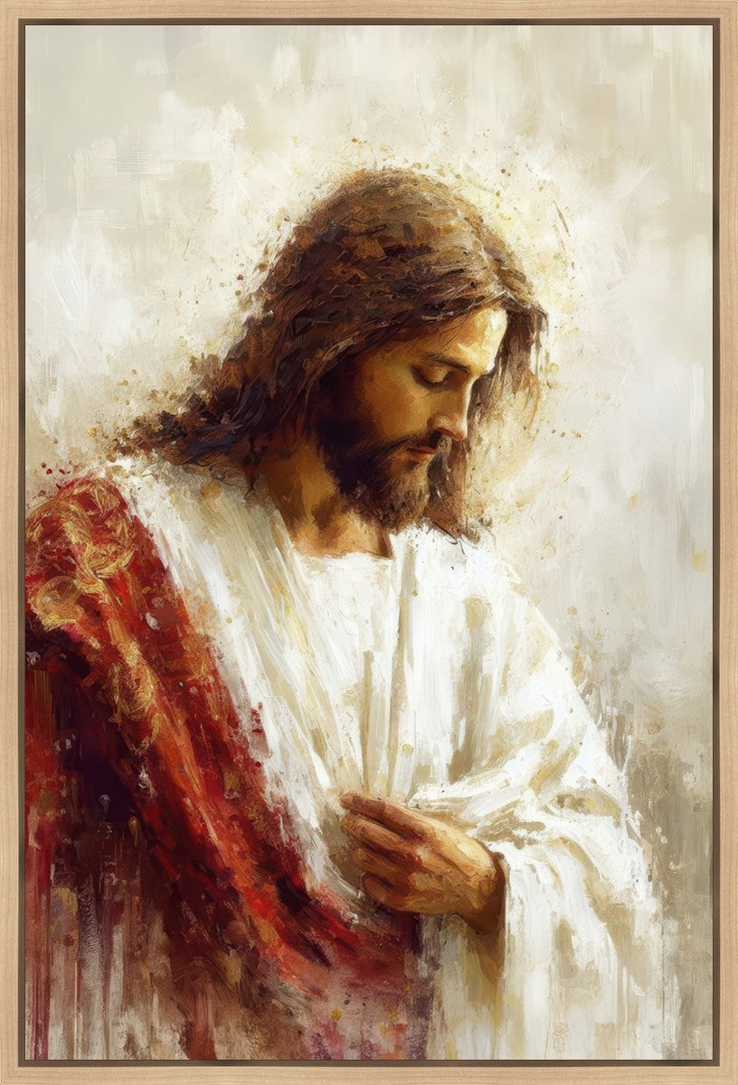 Christ in Red Robes Gallery Wrap