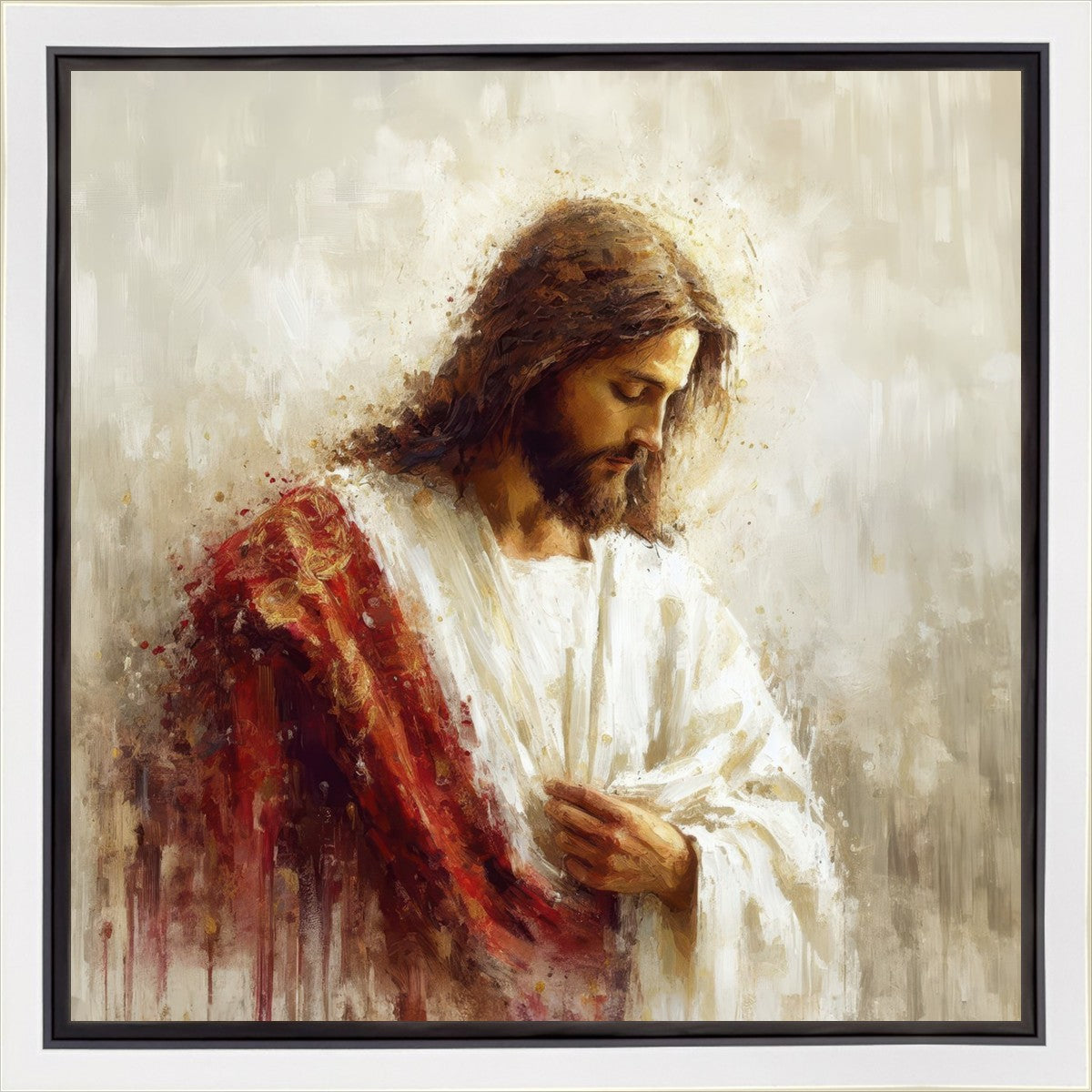 Christ in Red Robes Gallery Wrap
