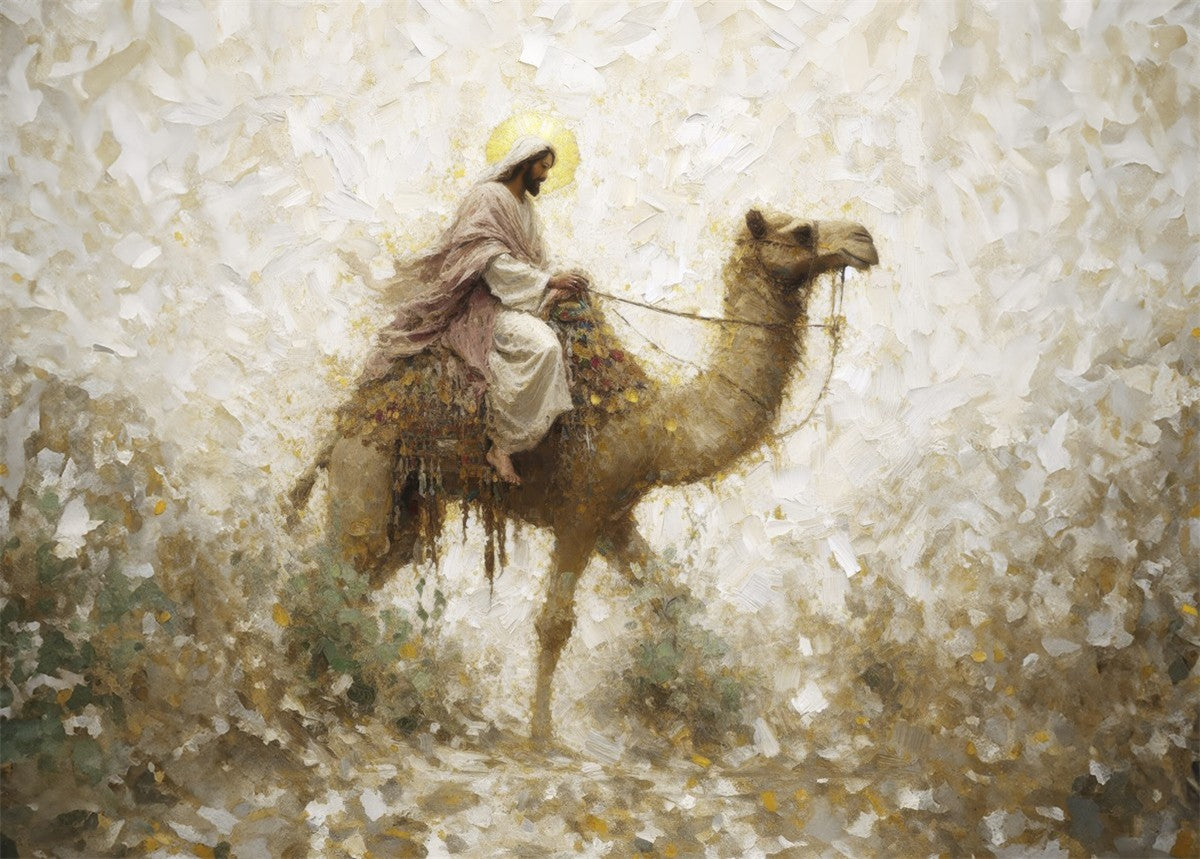 Through The Eye of a Needle Large Wall Art Gallery Wrap
