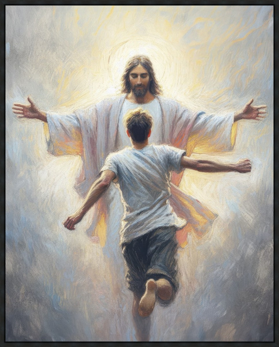 Open Arms Large Wall Art Gallery Wrap