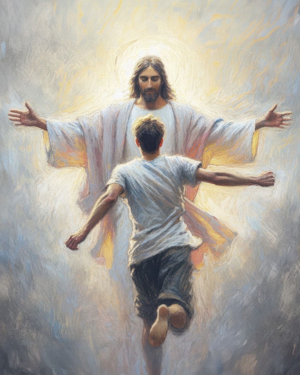 Open Arms Large Wall Art Gallery Wrap