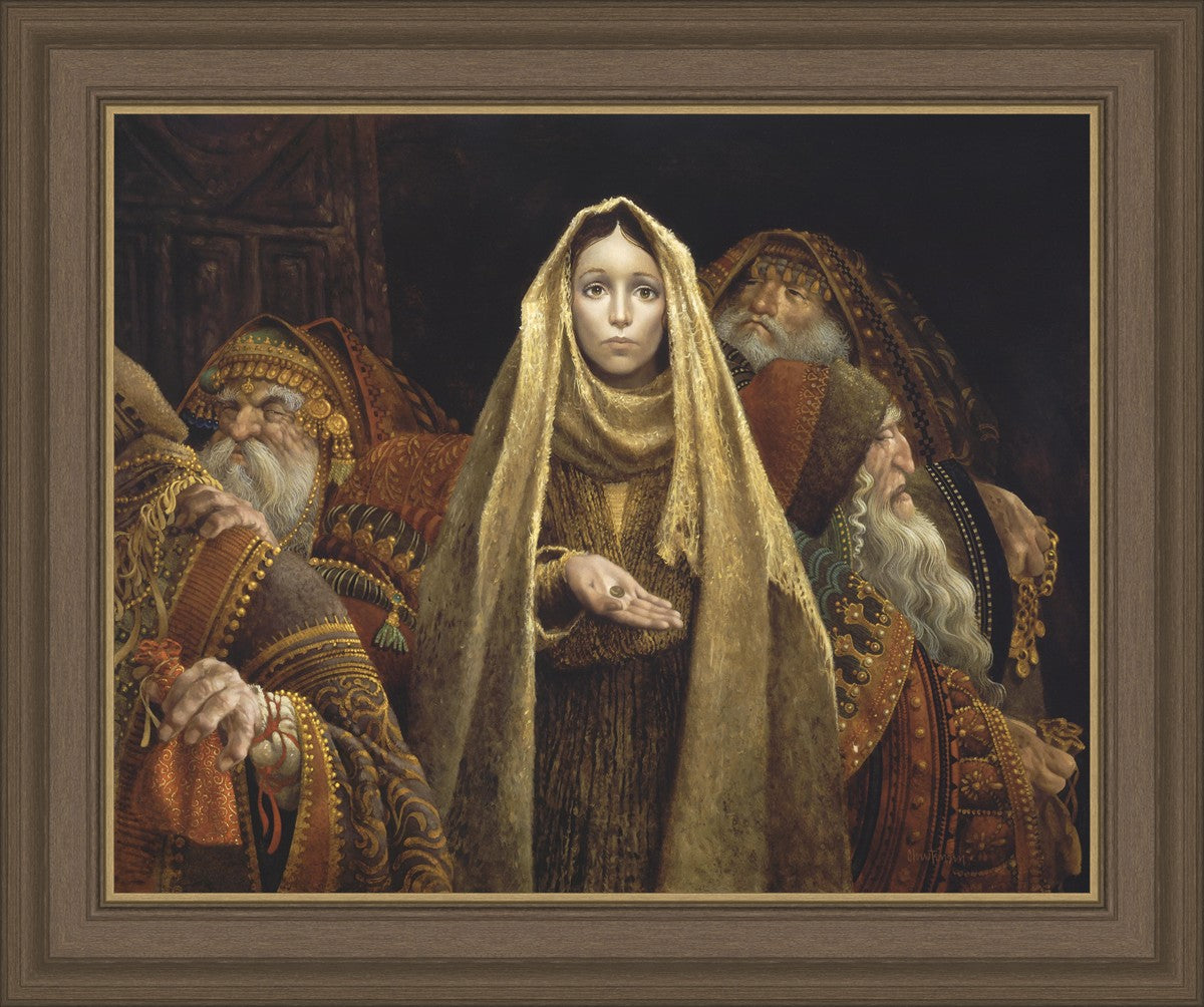 The Widow's Mite Limited Edition Canvas