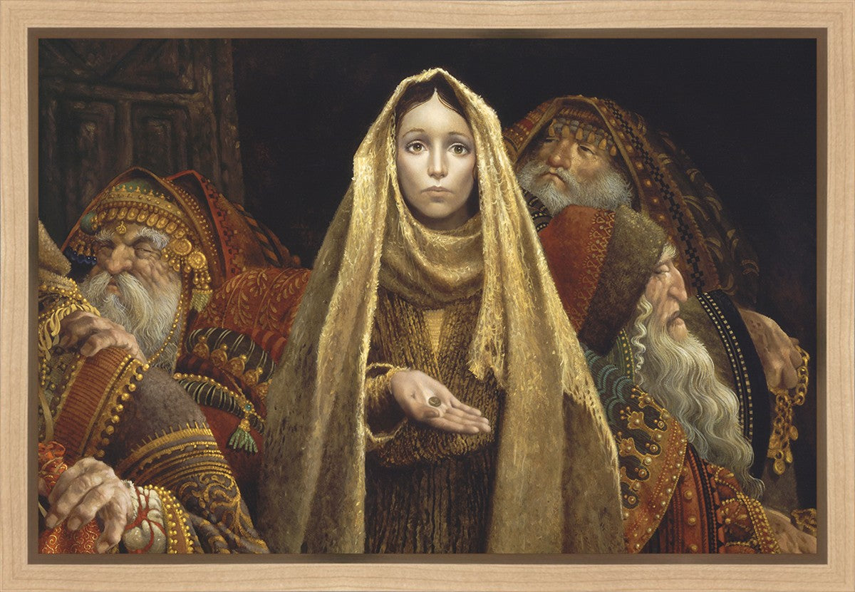 The Widow's Mite Unlimited Canvas Gallery Wrap
