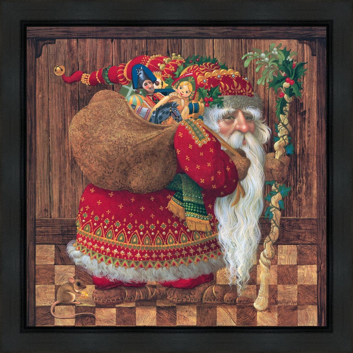 Olde World Santa Gallery Wrap