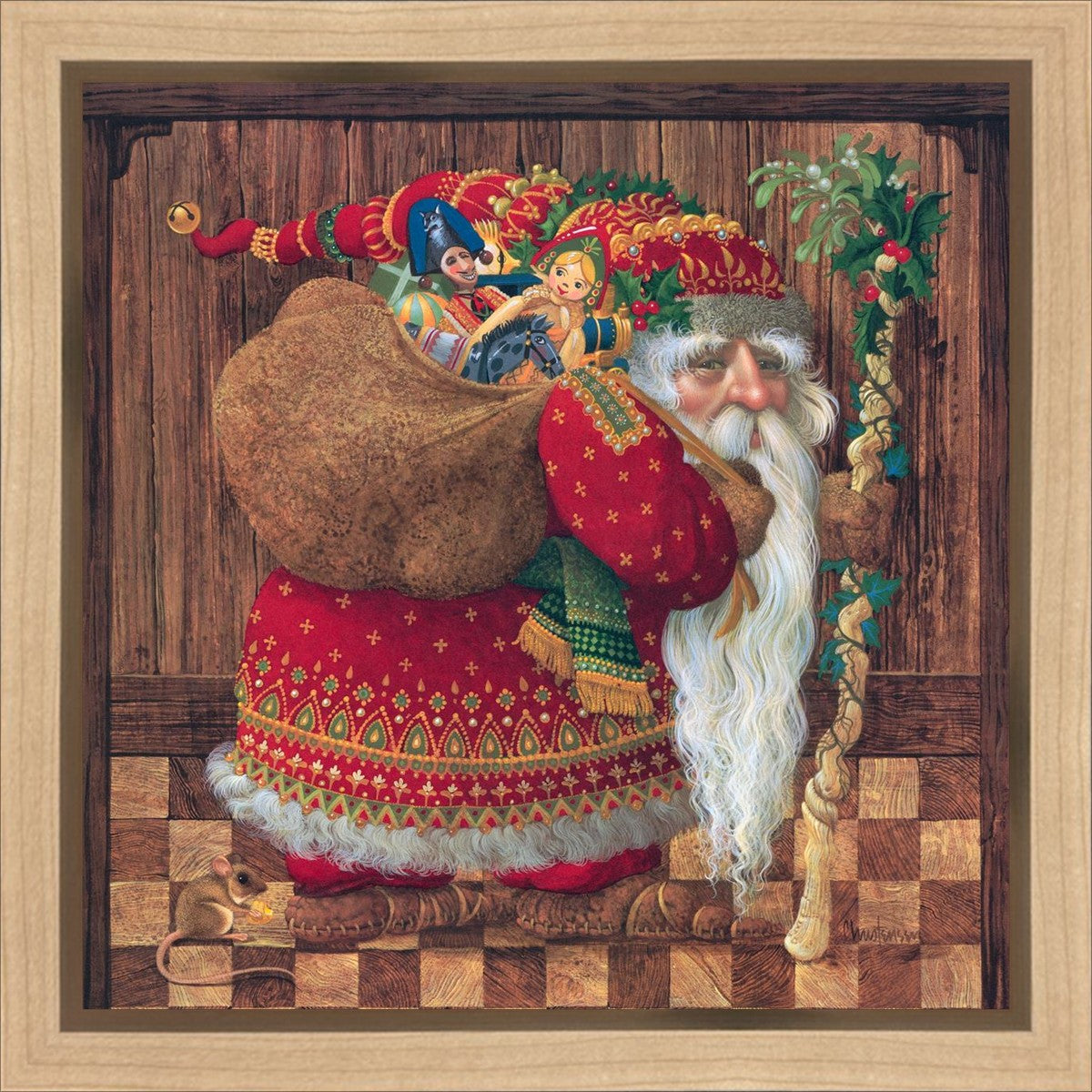 Olde World Santa Gallery Wrap