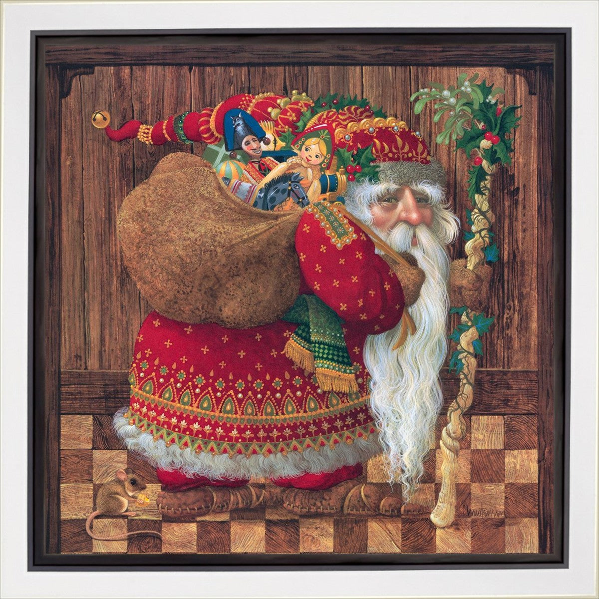 Olde World Santa Gallery Wrap