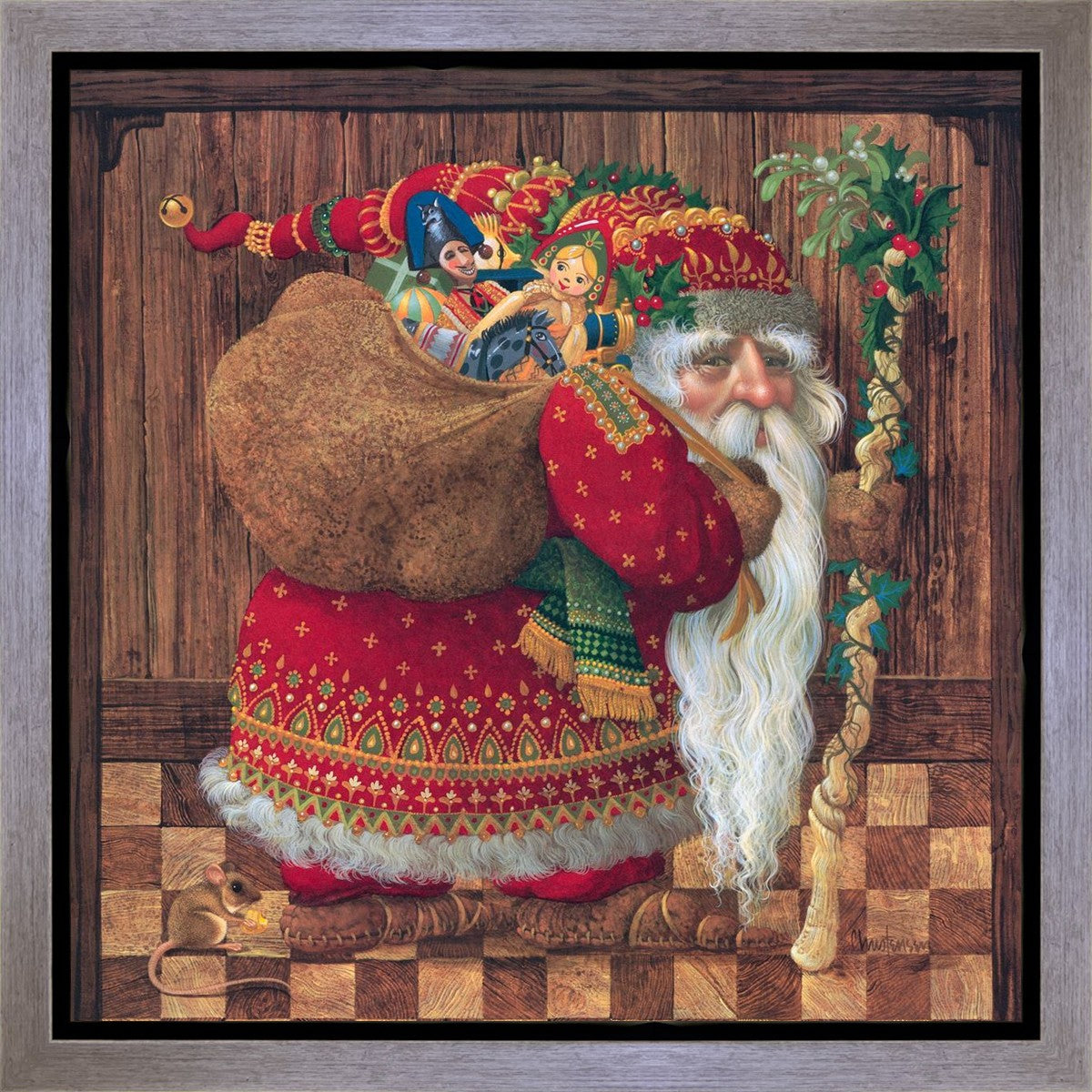 Olde World Santa Gallery Wrap