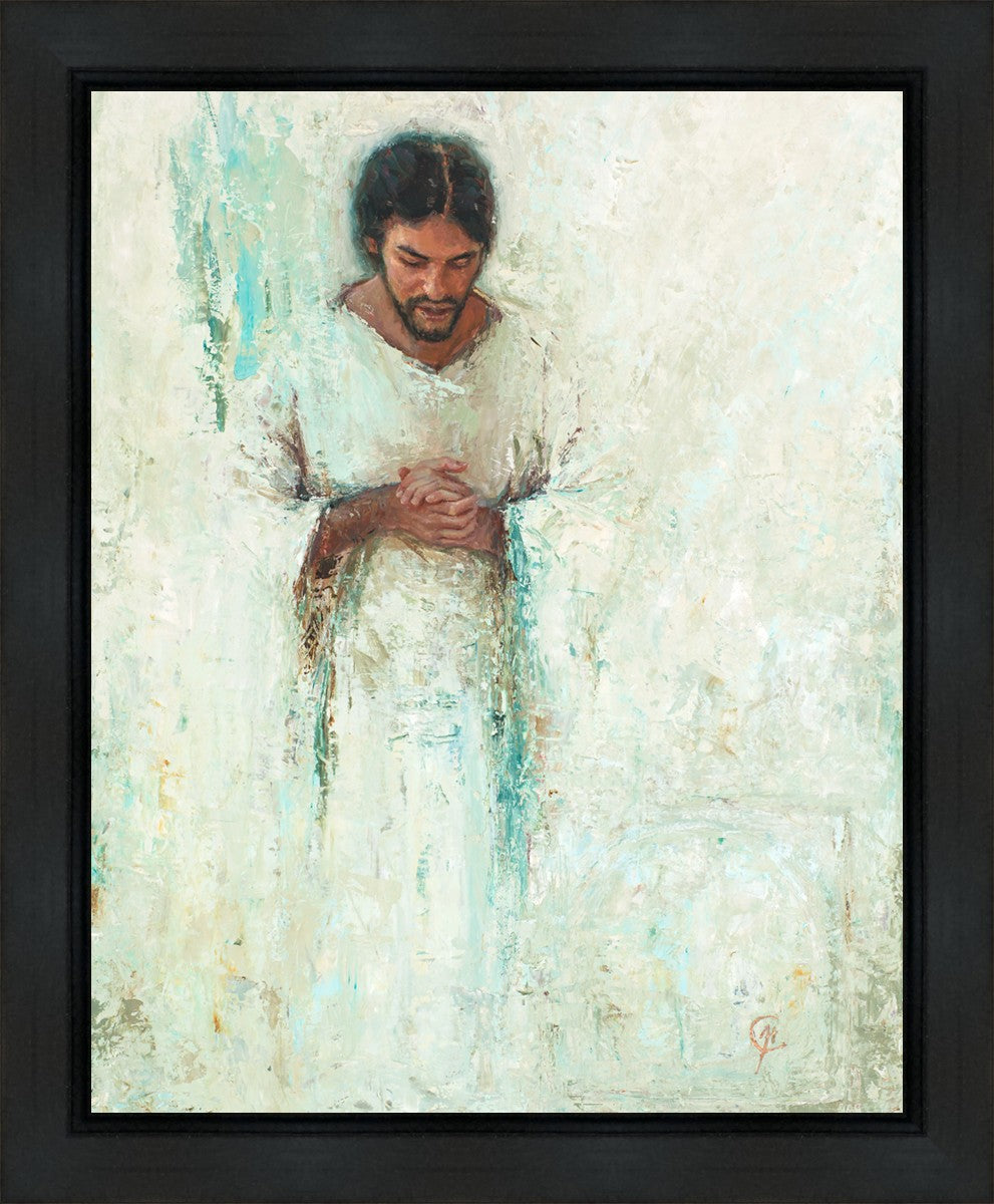 Rabboni in Prayer Gallery Wrap