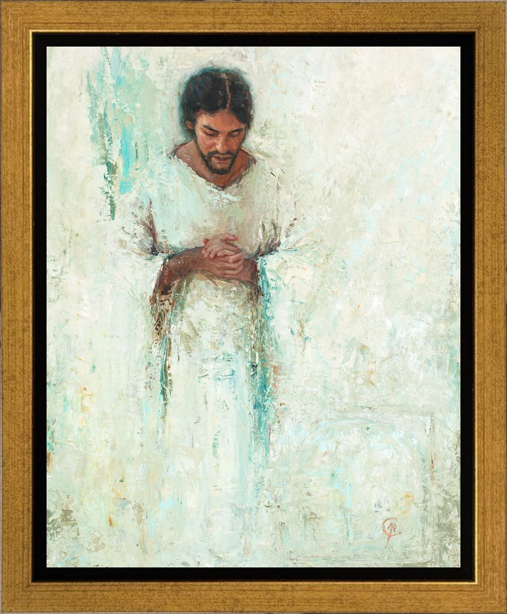Rabboni in Prayer Gallery Wrap