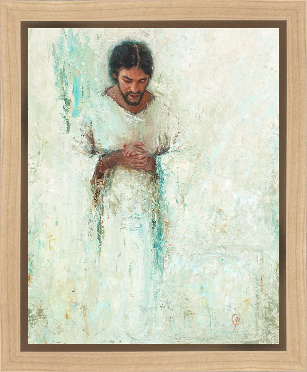 Rabboni in Prayer Gallery Wrap