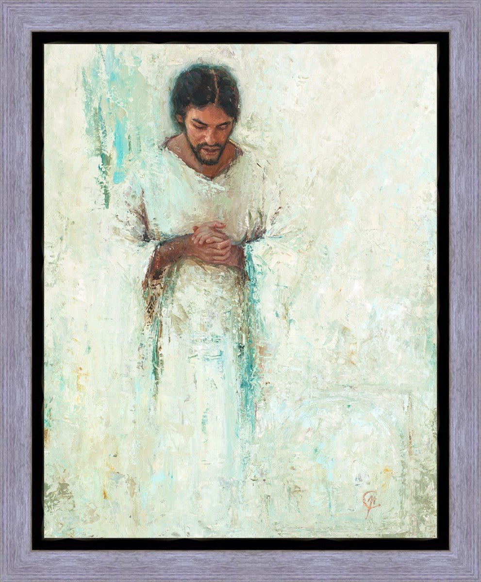 Rabboni in Prayer Gallery Wrap