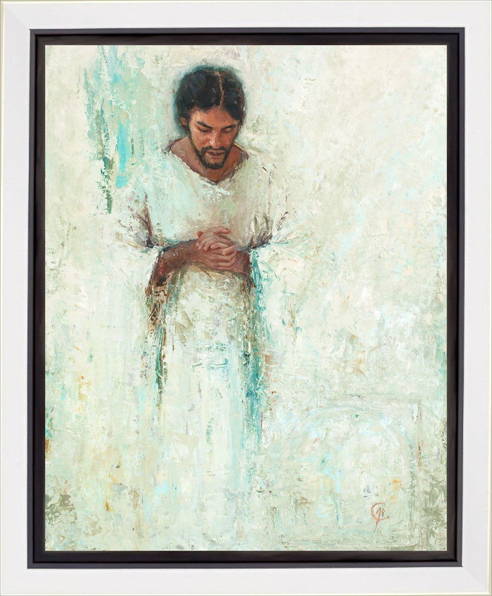 Rabboni in Prayer Gallery Wrap
