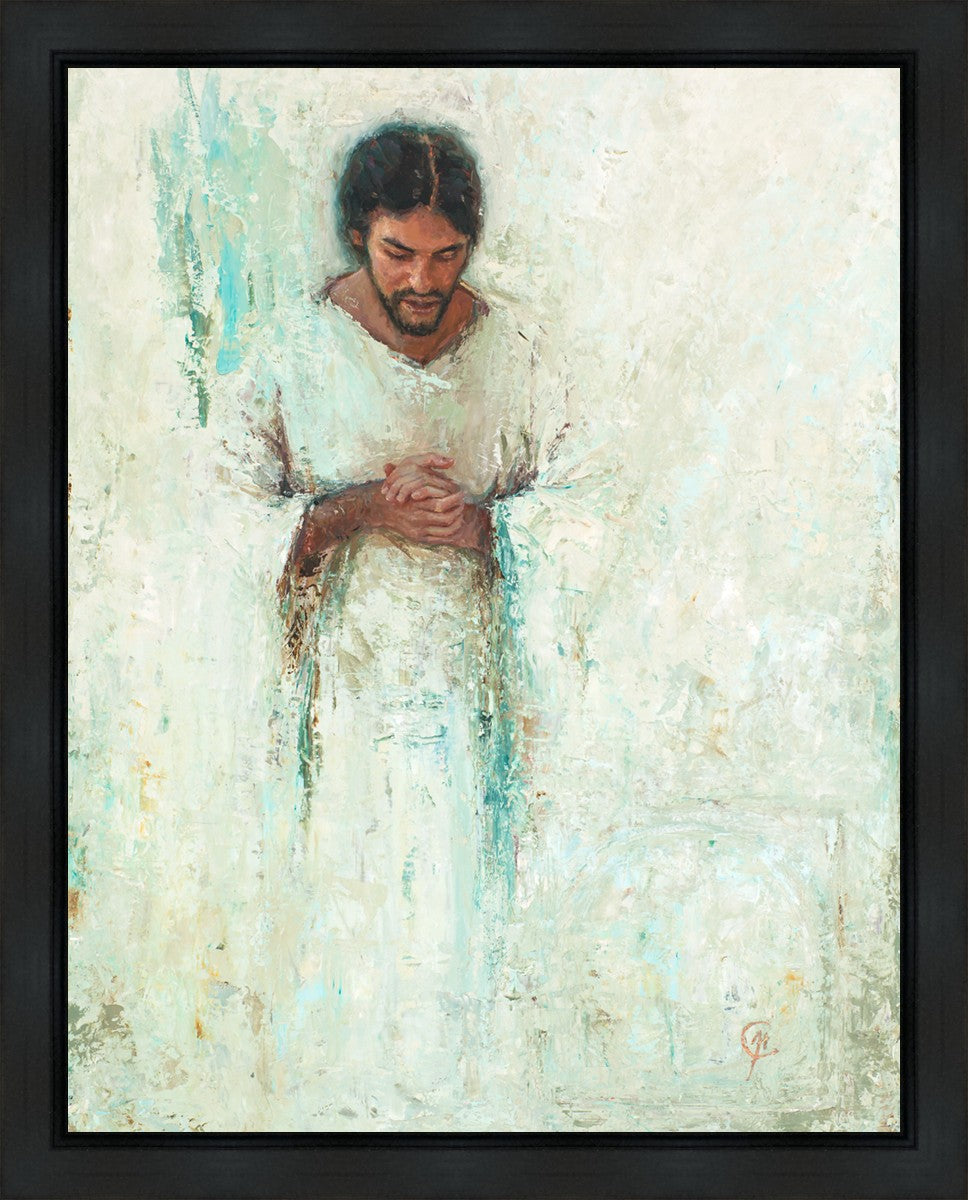 Rabboni in Prayer Gallery Wrap
