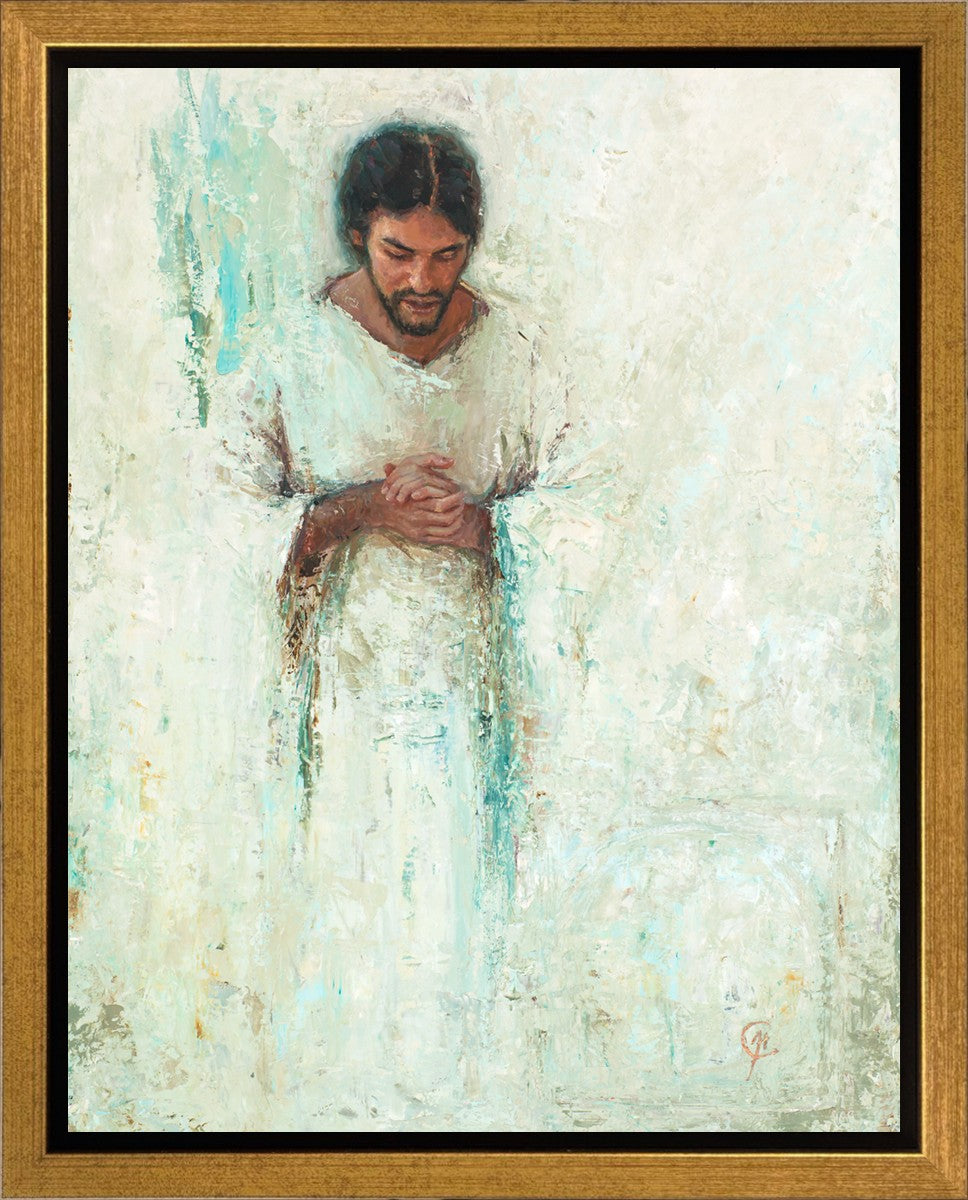 Rabboni in Prayer Gallery Wrap