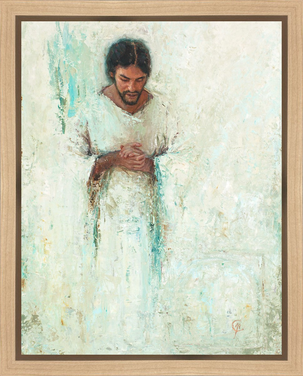 Rabboni in Prayer Gallery Wrap