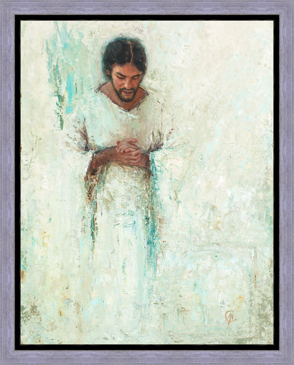 Rabboni in Prayer Gallery Wrap