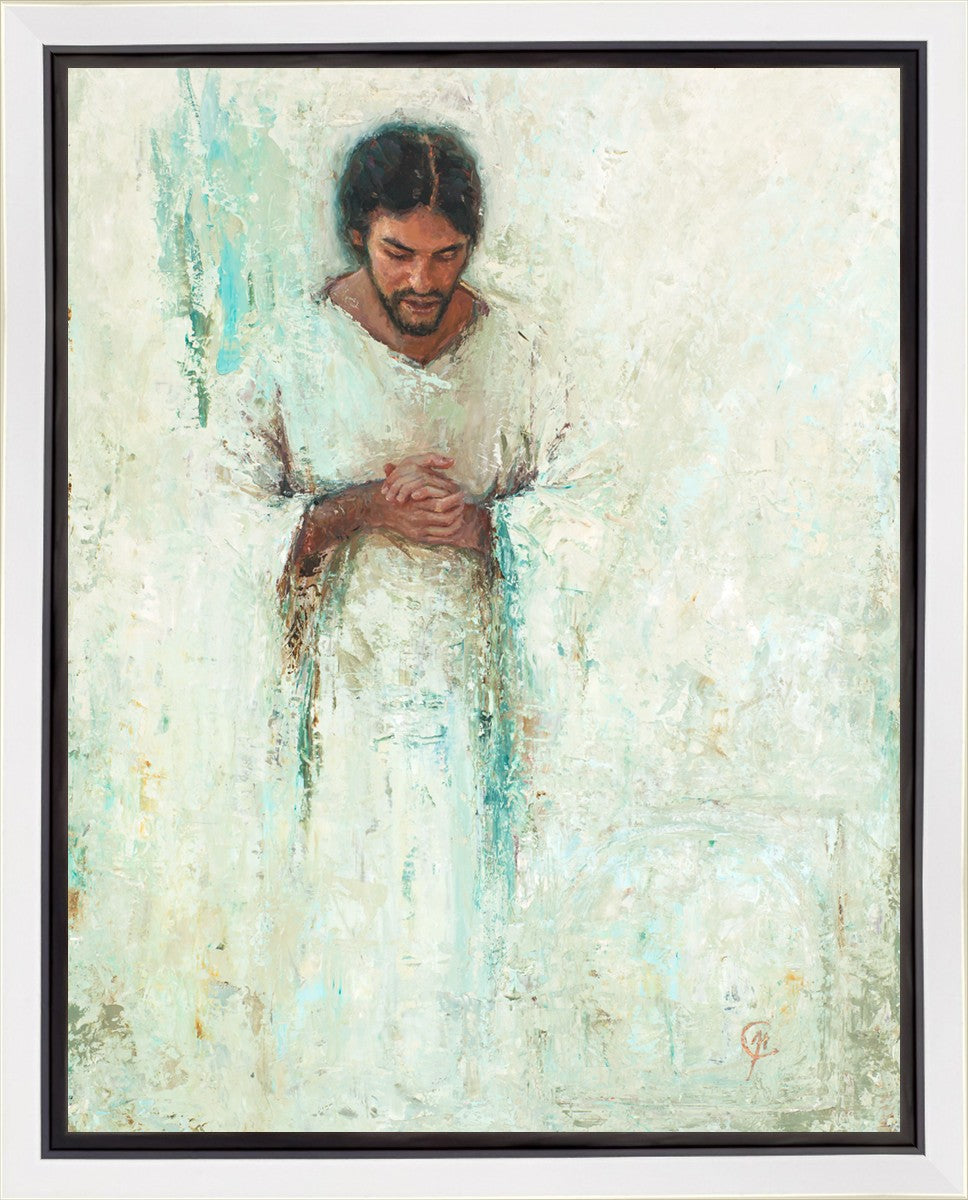 Rabboni in Prayer Gallery Wrap