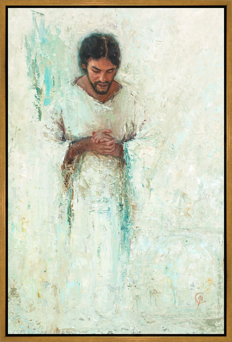 Rabboni in Prayer Gallery Wrap