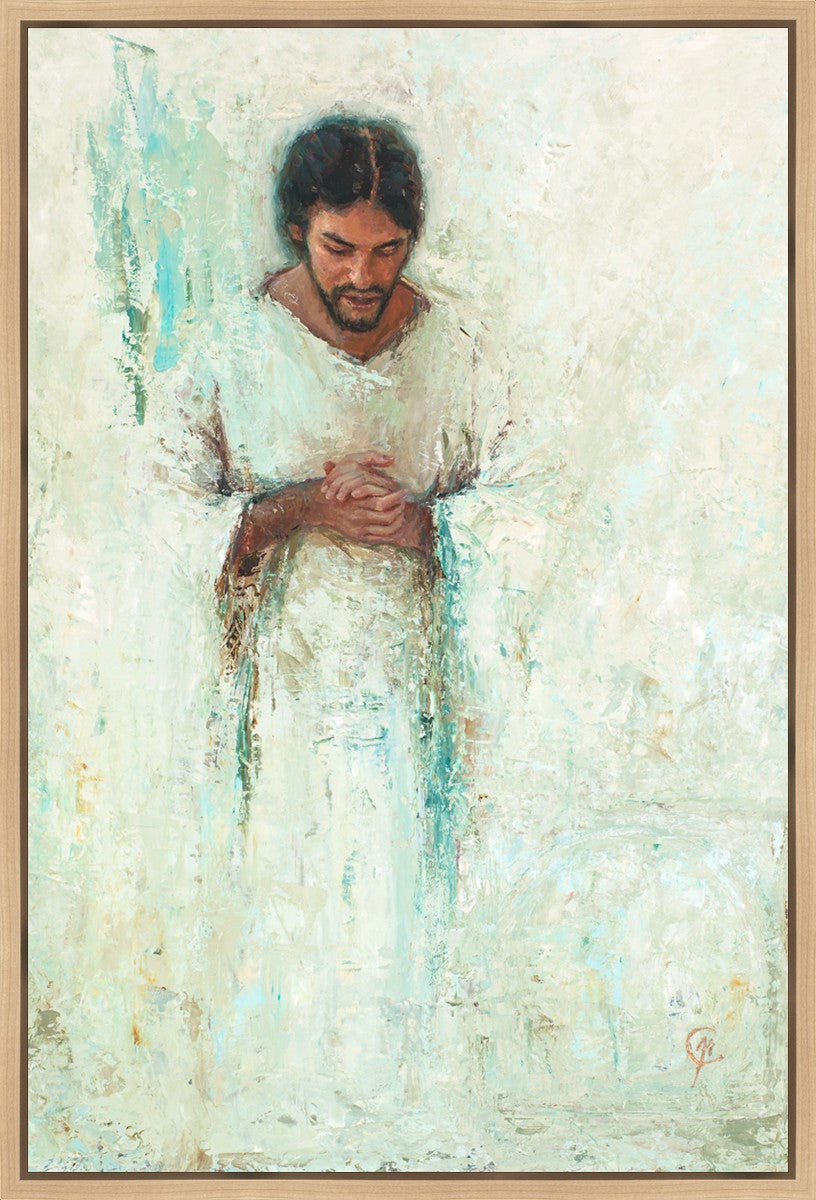Rabboni in Prayer Gallery Wrap