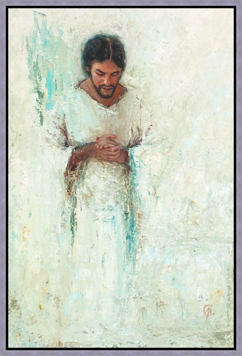 Rabboni in Prayer Gallery Wrap