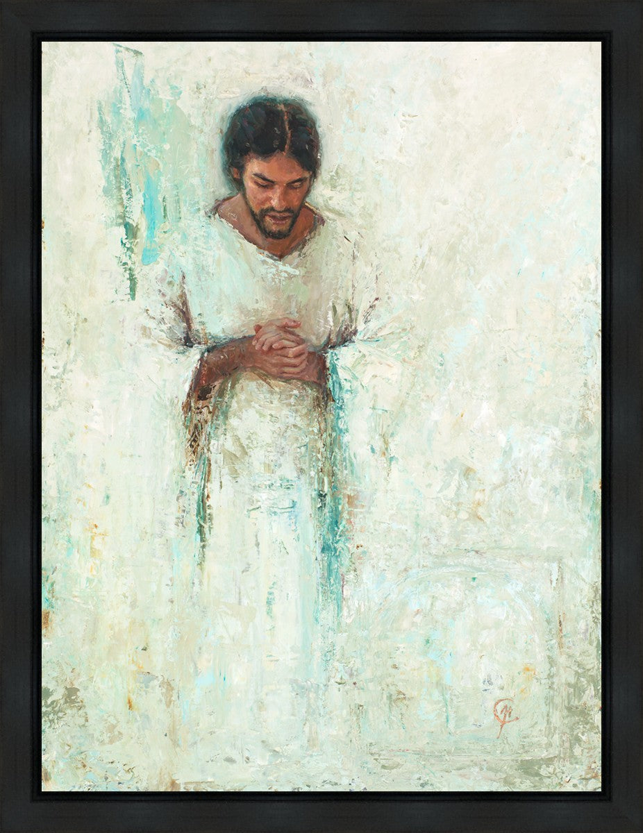 Rabboni in Prayer Gallery Wrap