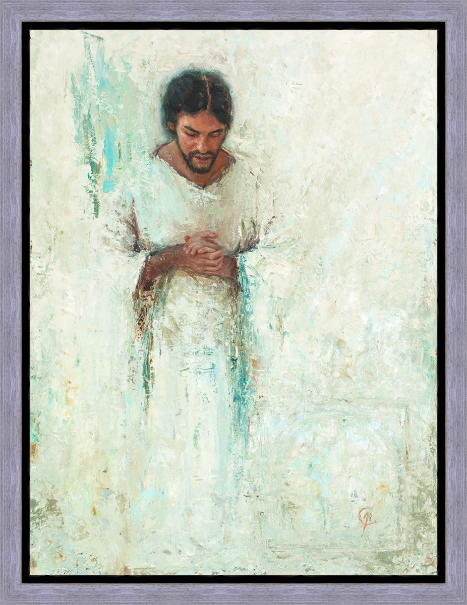 Rabboni in Prayer Gallery Wrap