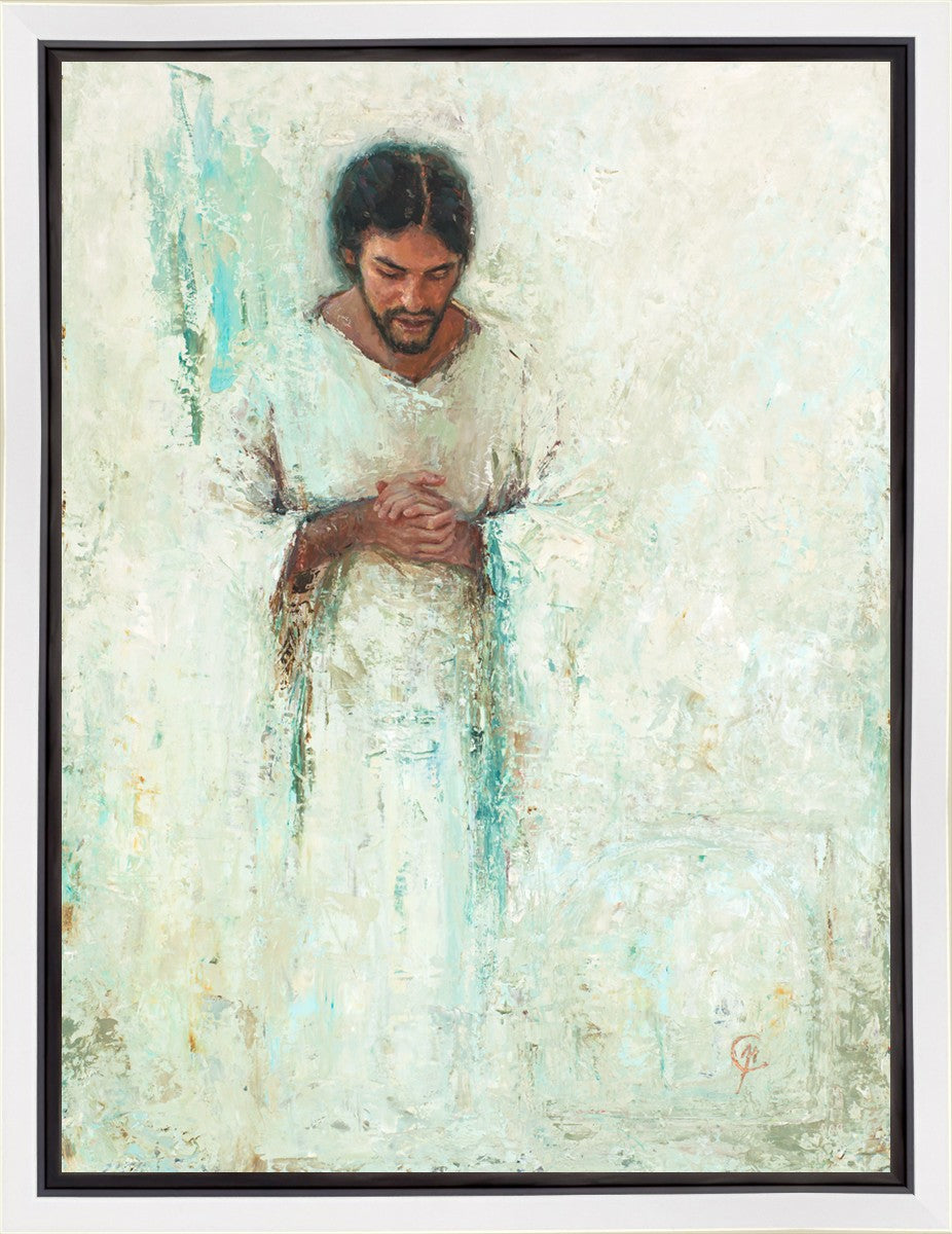 Rabboni in Prayer Gallery Wrap