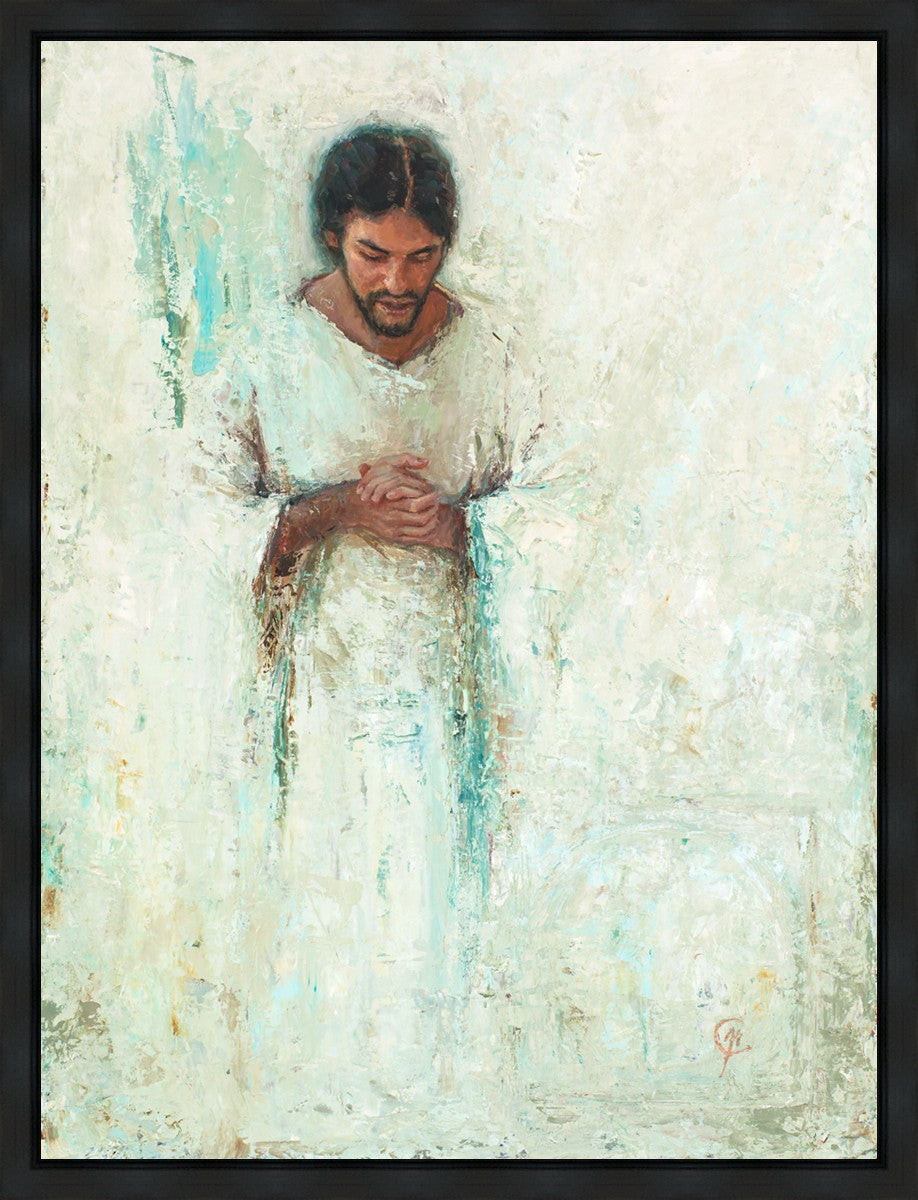 Rabboni in Prayer Gallery Wrap