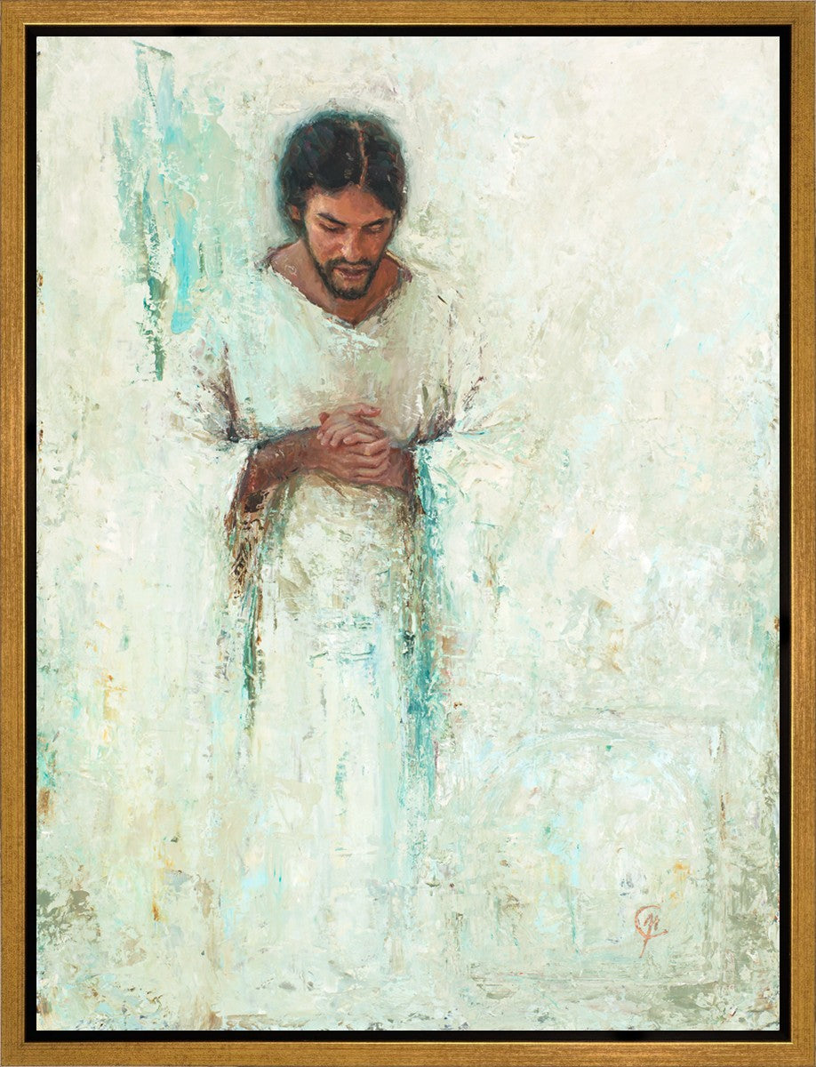 Rabboni in Prayer Gallery Wrap