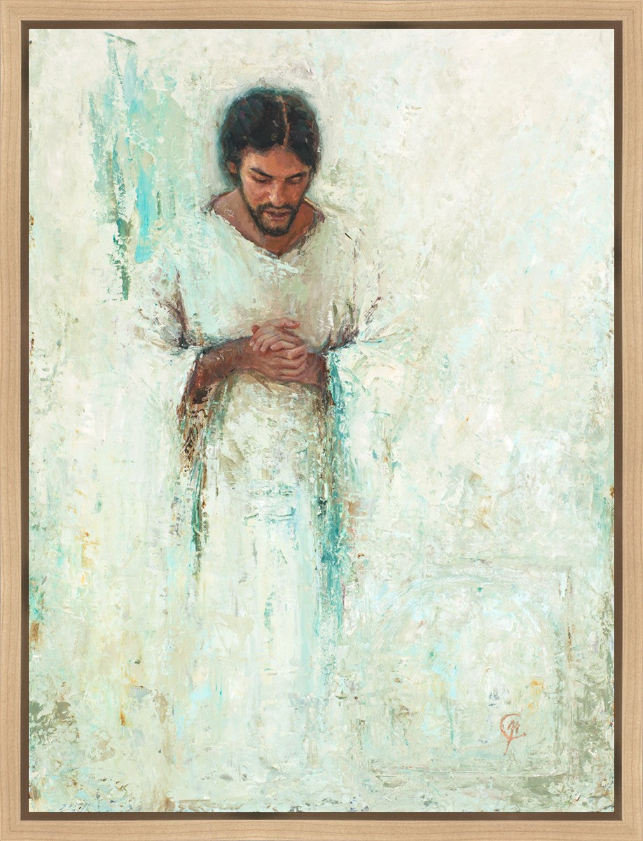 Rabboni in Prayer Gallery Wrap