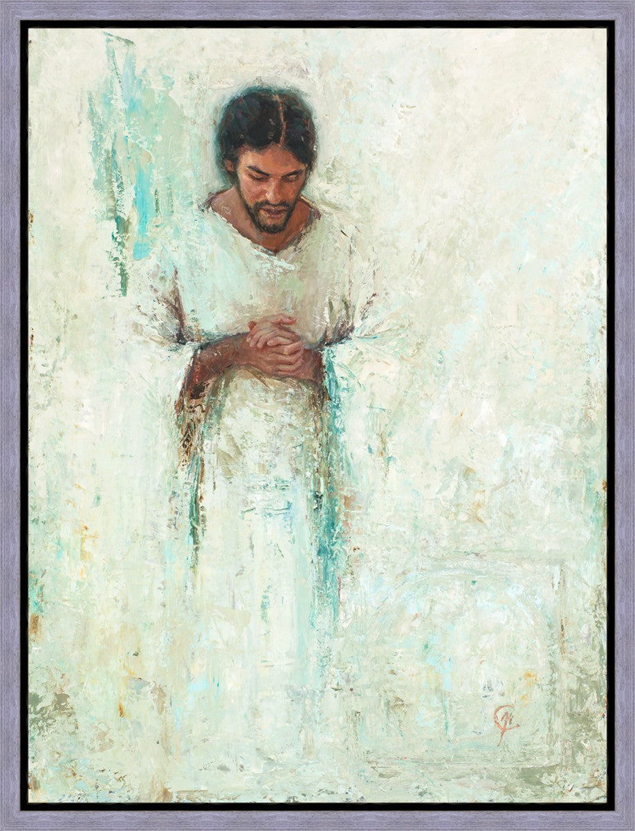 Rabboni in Prayer Gallery Wrap