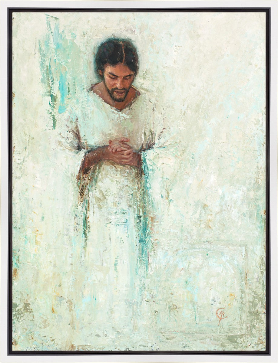 Rabboni in Prayer Gallery Wrap