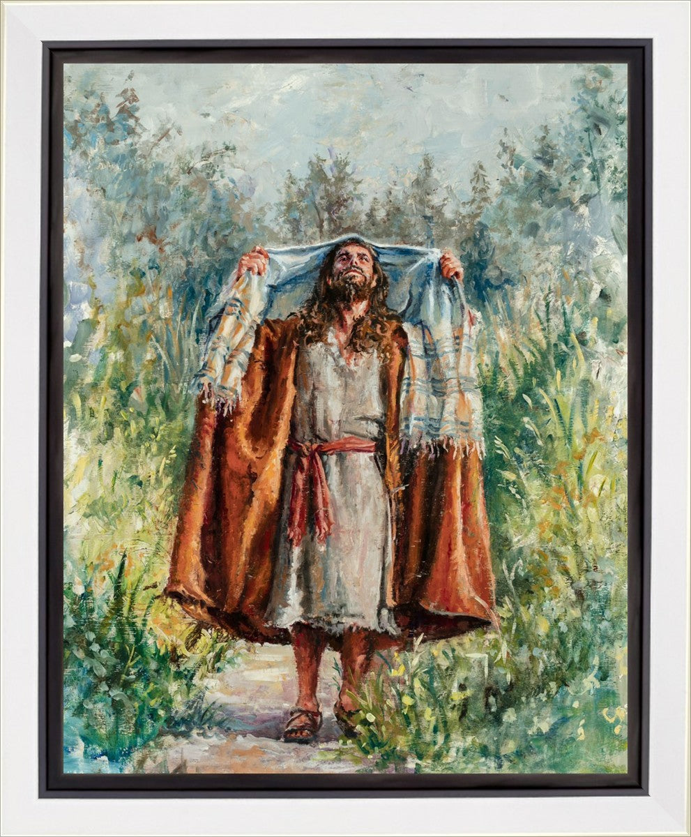 Christ Going Into the Wilderness to Commune With the Father