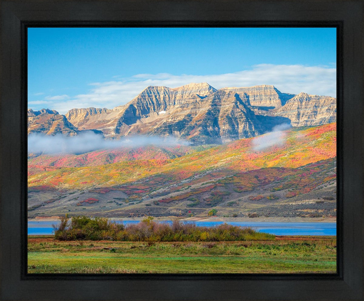 Autumn Splendor Over Timpanogos