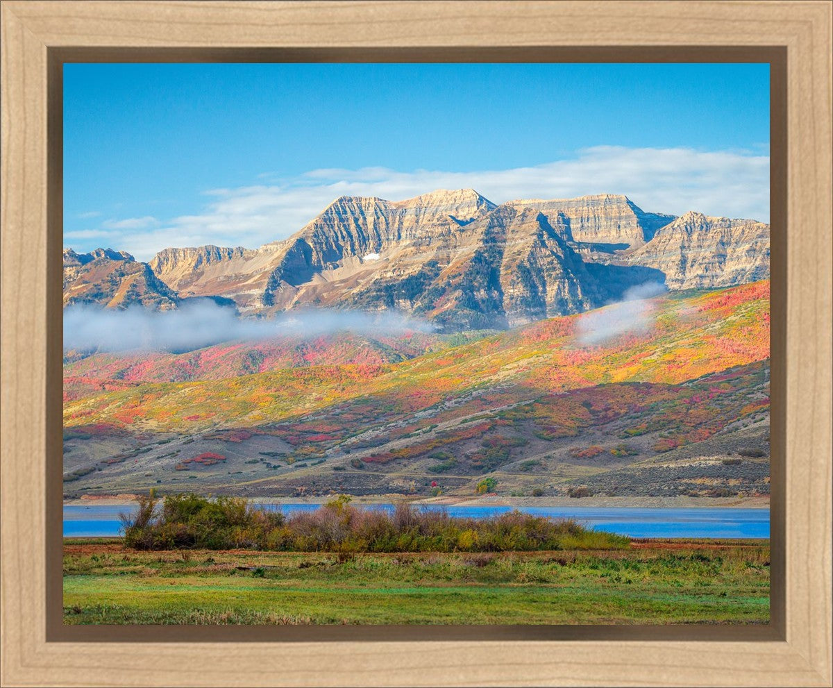 Autumn Splendor Over Timpanogos