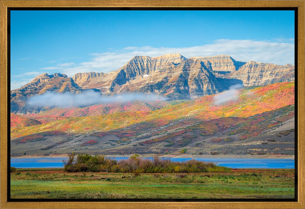 Autumn Splendor Over Timpanogos