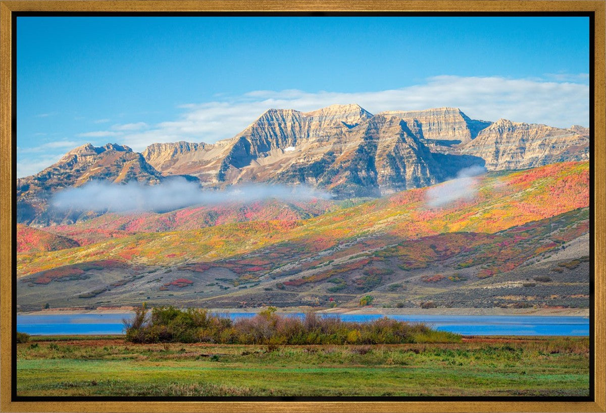 Autumn Splendor Over Timpanogos