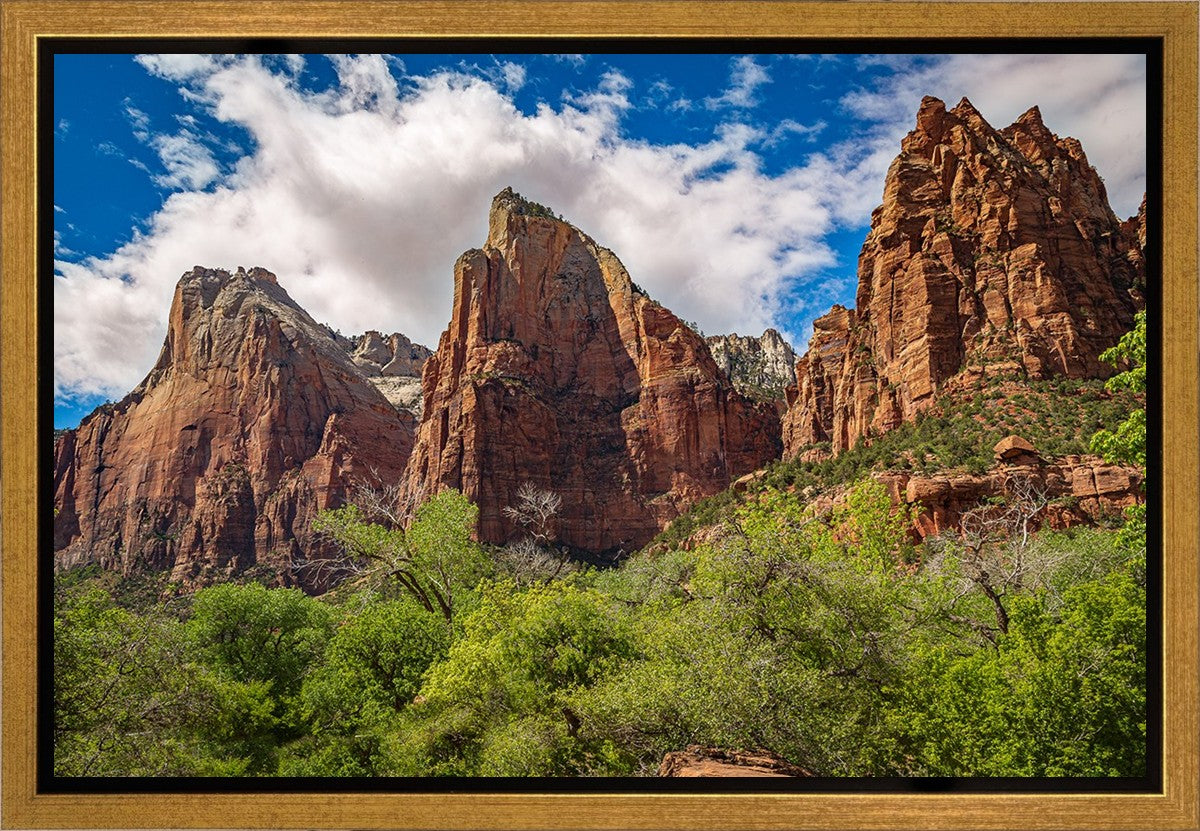 The Three Patriarchs Zion National Park