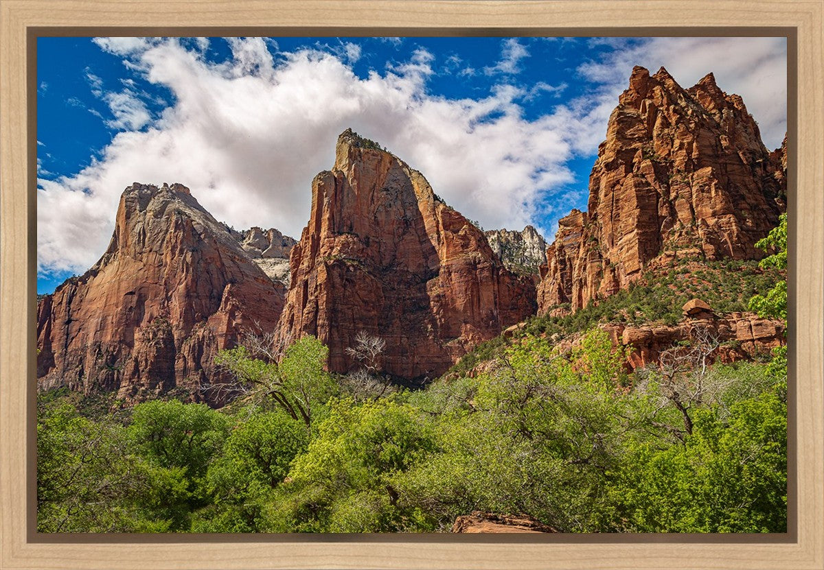 The Three Patriarchs Zion National Park
