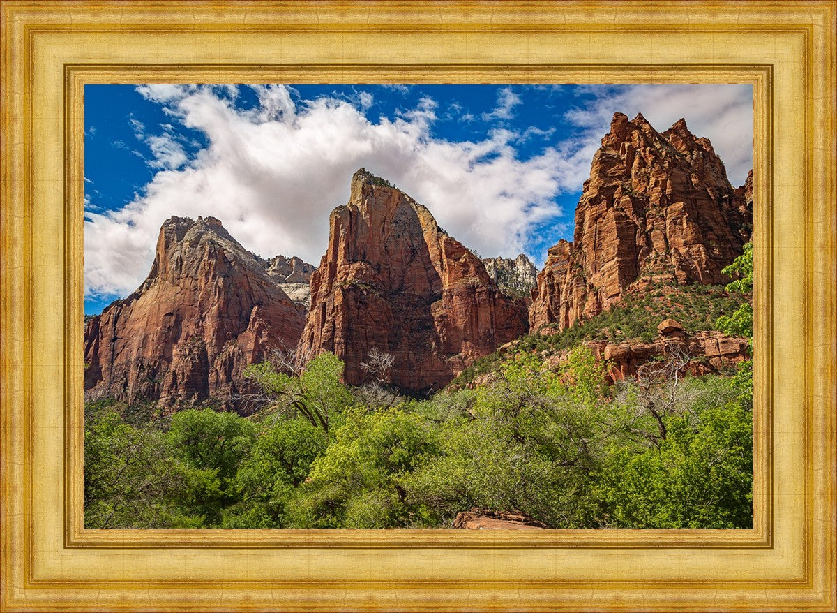 The Three Patriarchs Zion National Park