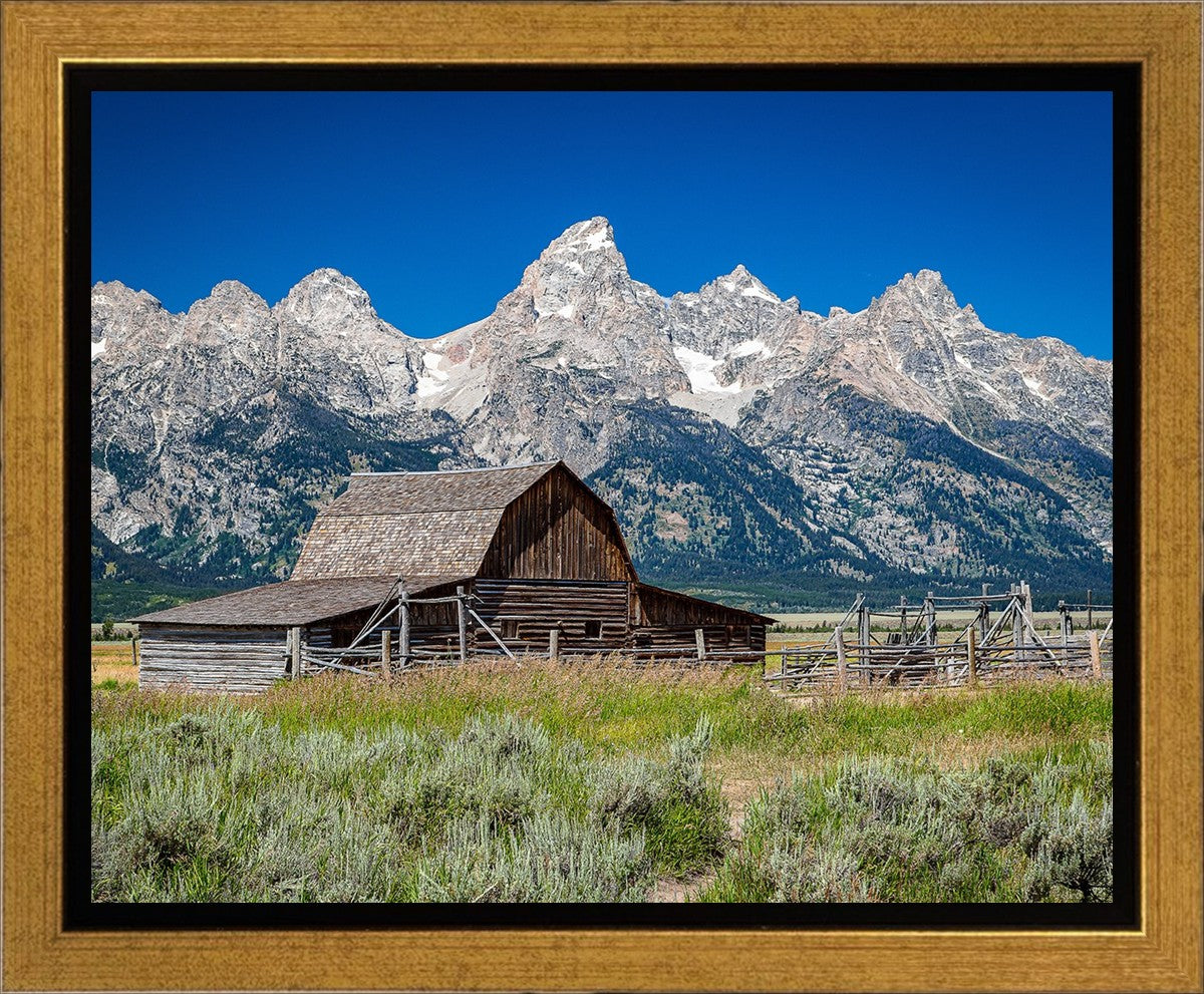 Moulton Barn Near Teton National Park, Wyoming