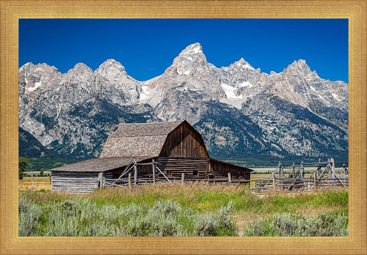 Moulton Barn Near Teton National Park, Wyoming