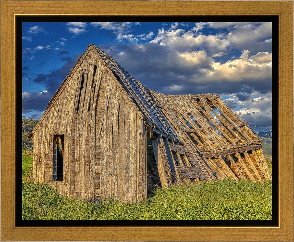 Rustic Barn Near Tetons, Wyoming
