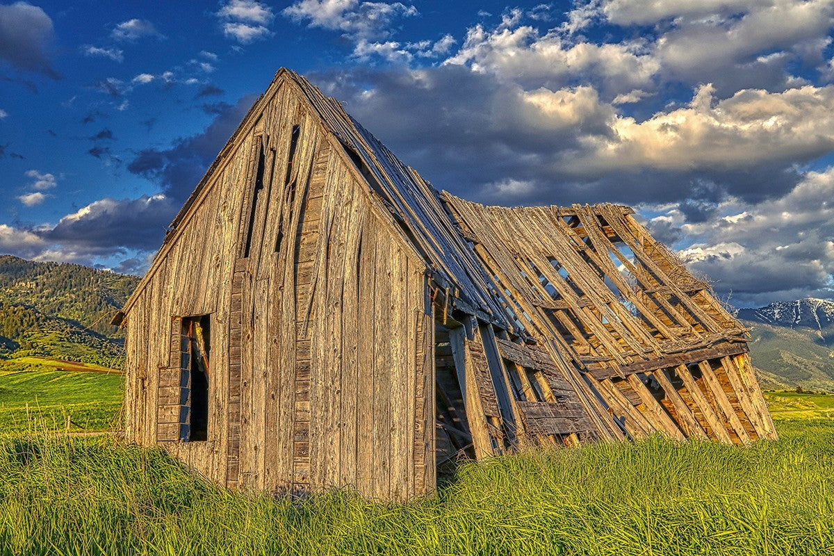 Rustic Barn Near Tetons, Wyoming
