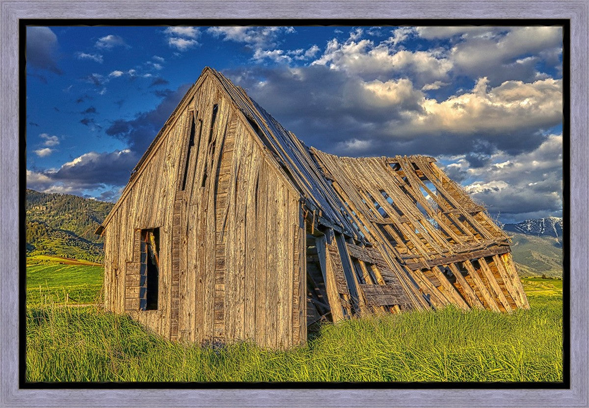 Rustic Barn Near Tetons, Wyoming