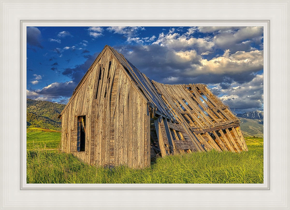 Rustic Barn Near Tetons, Wyoming