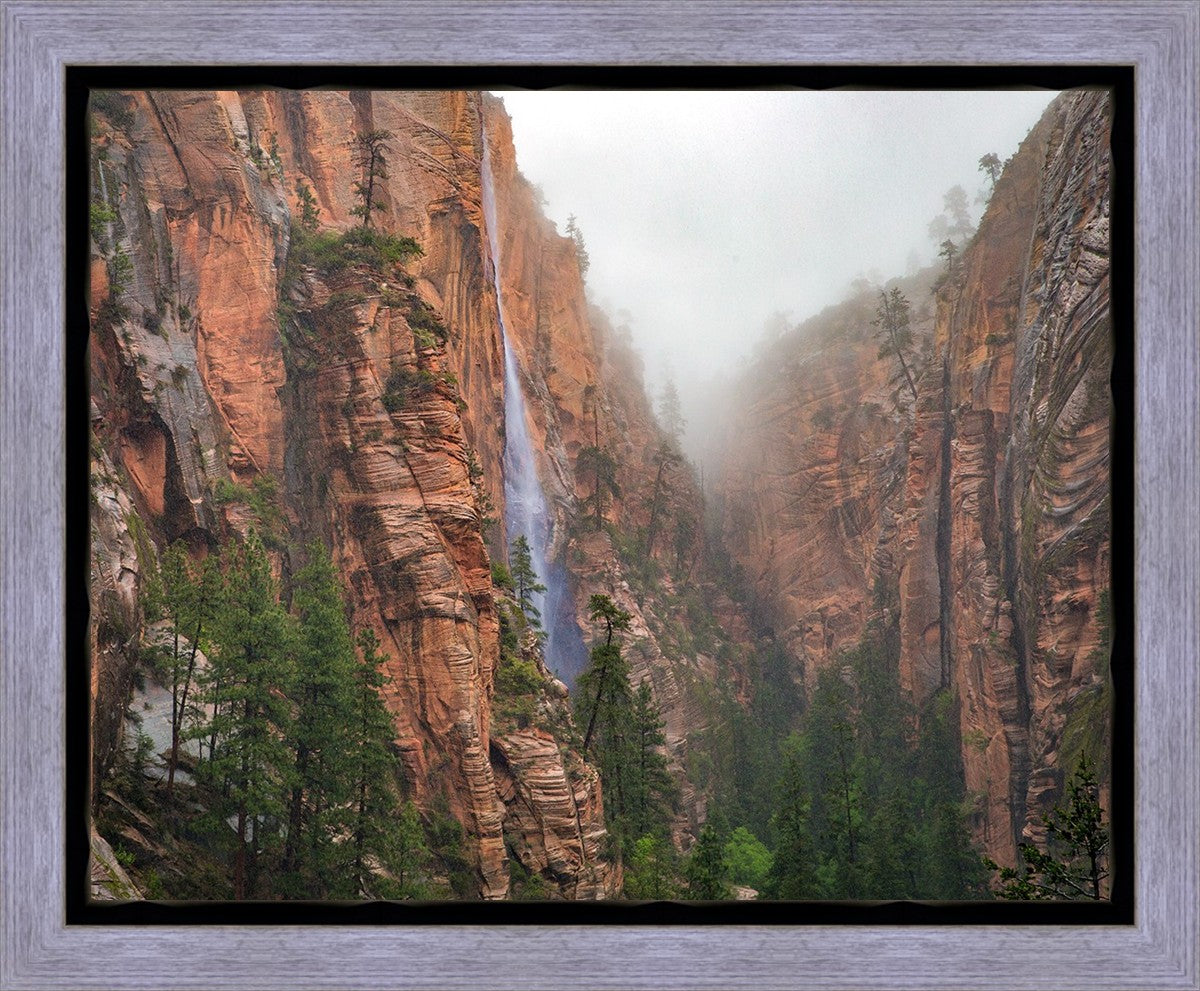 Refrigerator Canyon Waterfall, Zion National Park, Utah